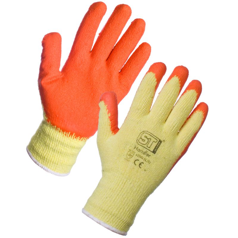 Guanti Da Lavoro E Giardinaggio Super Touch Handler – Palmo In Lattice, Taglia M/8, Verdi – EN388 - 5